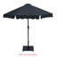 Parasols de patio en tissu avec passepoil Amalfi-460220233-460220237