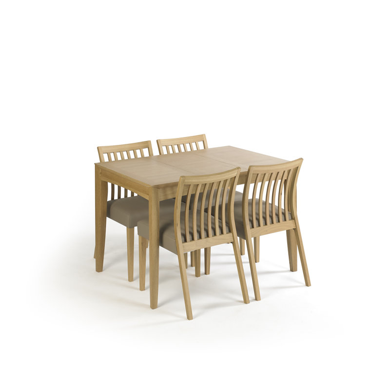 Izzie 4 - Person Butterfly Leaf Dining Set