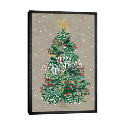 Christmas Deck the Halls IV 1 Piece Painting on Canvas