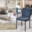 Chaise de salle à manger moderne avec pieds en métal-722332356-734609460