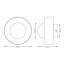 Steel Flush Mounted Sconce-450785154