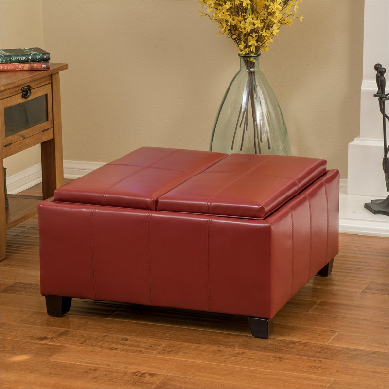 MANSFIELD OTTOMAN, Red