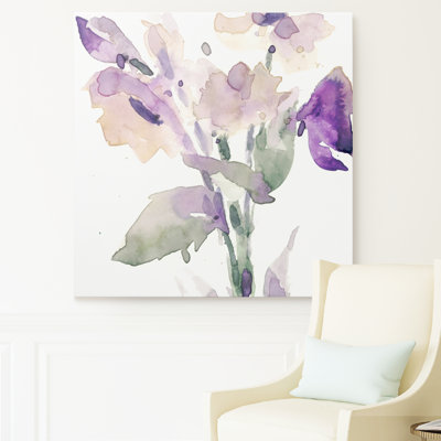 «Garden Blooms II», peinture sur toile