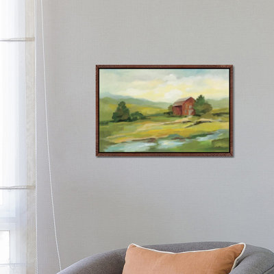 Springtime Farm by Silvia Vassileva - Gallery-Wrapped Canvas Giclée on Canvas
