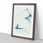 Boat on a River by Mount Fuji by Katsushika Hokusai - Picture Frame Painting Print-55544122-55544121