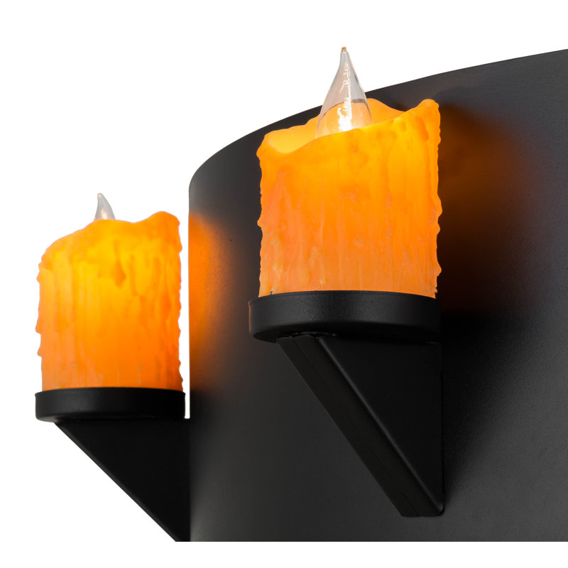 Antvan 8 - Light Dimmable Drum Chandelier