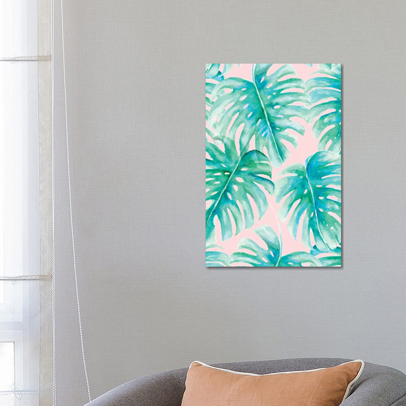Paradise Palms by Jacqueline Maldonado - Wrapped Canvas Print, 66.04 cm H x 45.72 cm W