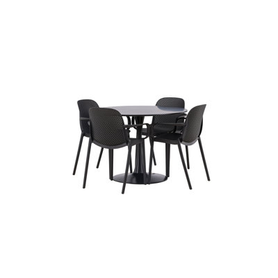 Zavala 4 - Person Dining Set