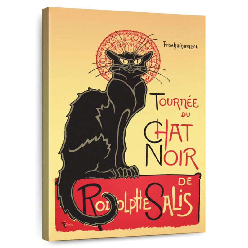 Tergel Cat Noir, 51" H x 34" W