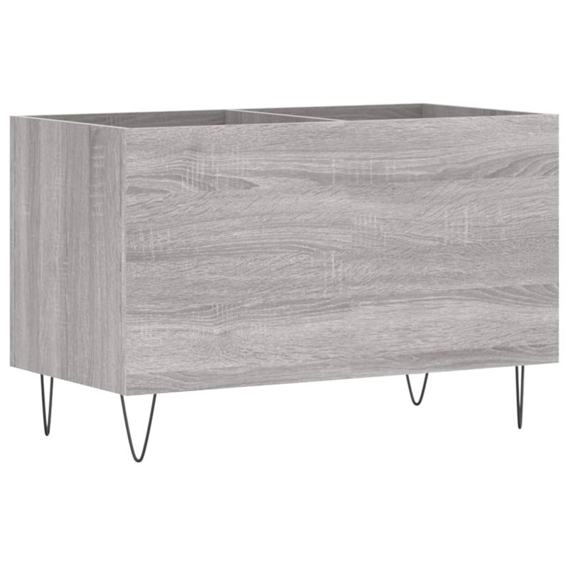 48cm H Media Shelves, Grey Sonoma