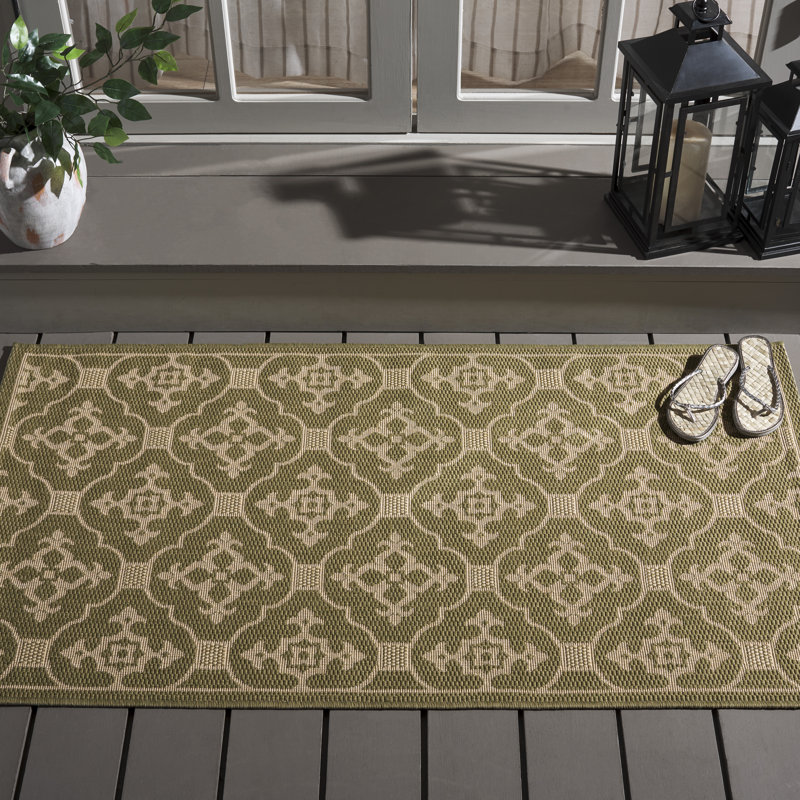 Tapis géométrique Vondrus Performance, Rectangle 2 pi 7 po x 5 pi