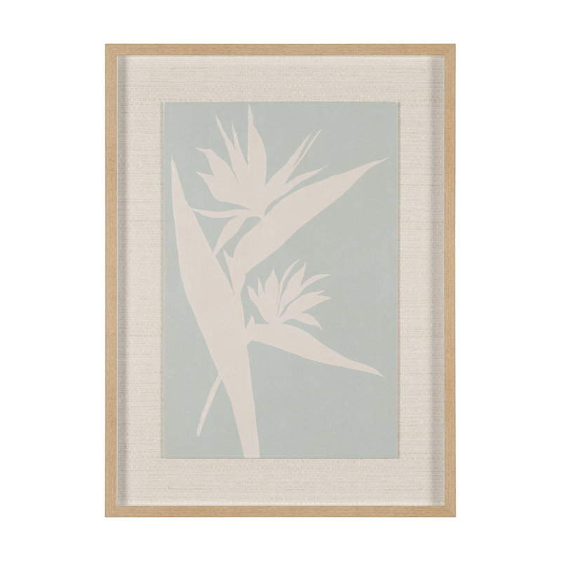 «Verdant Silhouettes I» par Hannah Dawson, œuvre d'art texturée encadrée à la main mate sous verre, Silhouettes verdoyantes