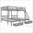 Full Over Twin And Twin Bunk Bed