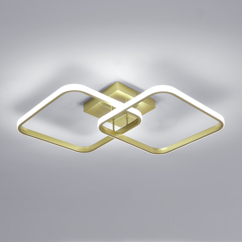 Square Flush Mount, 6500K
