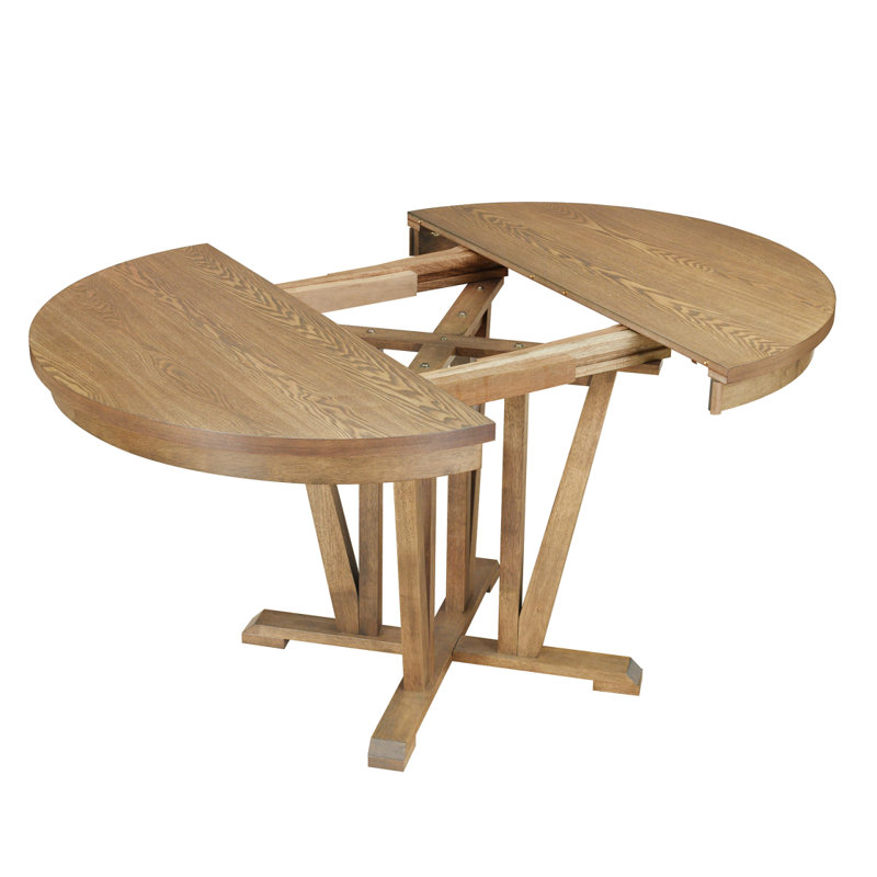 Ensemble de table de salle à manger extensible 5 pièces TopMAX Rustic