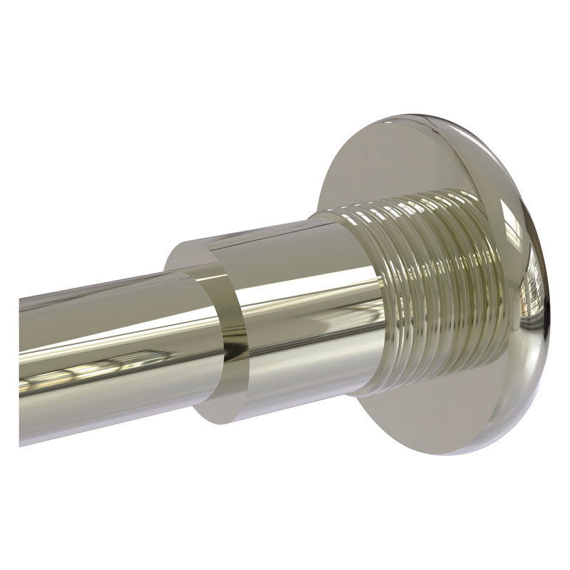 Supports de rideau de douche Goble, Nickel poli