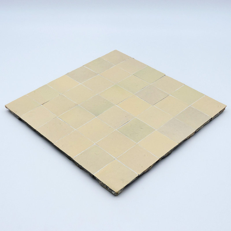 12" x 12" Terra Cotta Grid Mosaic Wall & Floor Tile