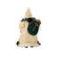 Figurine de père Noël possible poinsettia