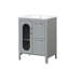 Meuble-lavabo à 2 tiroirs avec tablette en céramique-1676136462