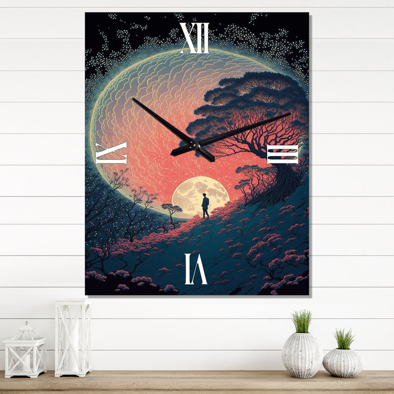 Horloge murale Jefry, Moyen