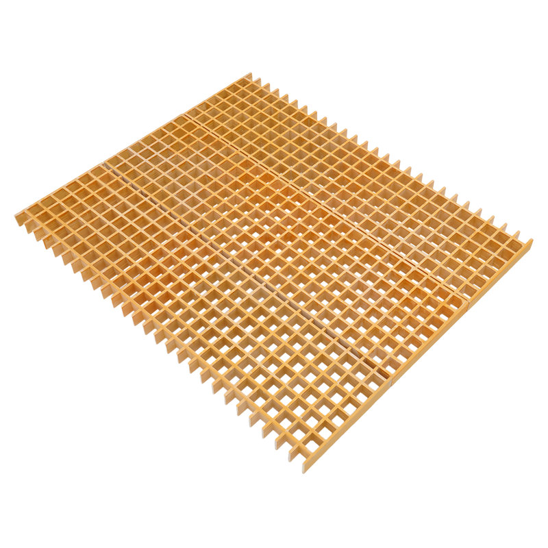 3Pcs FRP Floor Grating Covers, 1.49" H x 39.37" L x 10.62" W
