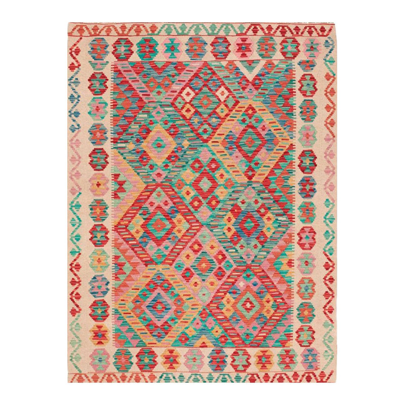 Tapis décoratif multicolore lavable à la machine, Tapis de couloir 3 pi 3 po x 9 pi 10 po