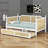 Traditional Rattan Daybed with Storage Drawers-799102213