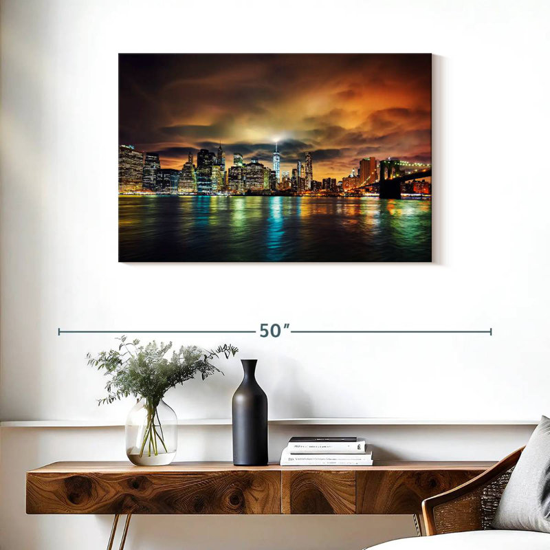Nicci Manhattan Nightfall, H 24 po x l 36 po