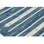 Rug & Kilim’S Contemporary Dhurrie Rug In Blue With White Stripes-309353301
