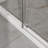 48" Wide Glass Shower Door, 72" High, 1/4" (6Mm) Tempered With Easy - Clean Coating, Finish, Adjustable, Splash Proof Threshold, Smooth Sliding H Wide, 6Mm Glass, Clean, Adjustable 44 48 In W, Quiet