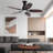 42" Modern Ceiling Fans With LED Lights and Remote Control-2113884915