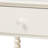 Baxton Studio Rimona End Table With Bobbin Legs - 1-Drawer Accent Table With Spindle Turned Legs And Open Shelf, Cottage Farmhouse Style Side Table For Living Room