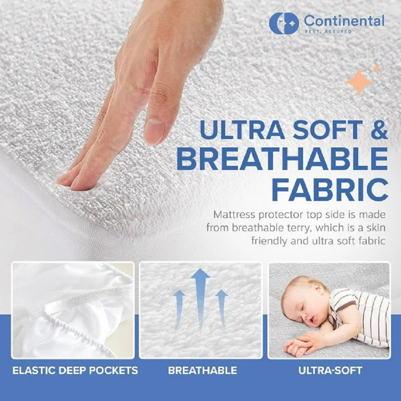 Cotton Mattress Pad, Full / Double