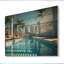 Impression d'ombres sur gratte-ciel turquoise Miami-685431716