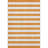 Premium Machine Washable Cerrito AMF528 Orange Rug-103947034