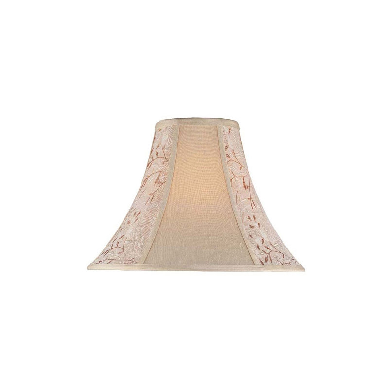 18" Bell Candelabra Shade, 18" L x 12" H x 18" D