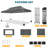 Hoteel Canopy 10x20 Pop Up Canopy Tent Heavy Duty with 6 Sidewalls,UPF50+ and Waterproof 1500mm,3 Height Adjustable,Upgraded Hexagonal Pipe,Commercial Instant Tent,for Picnic,Parties,Wedding-111658397