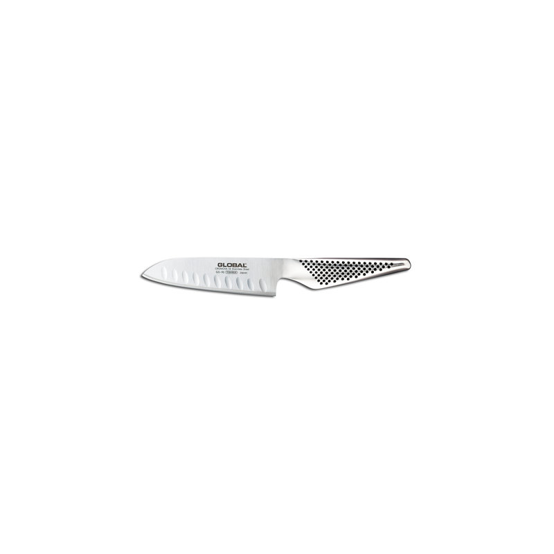 Global 5.12" Stainless Steel Hollow Ground Santoku Knife