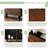 Modern Brown Solid Wood Sideboard