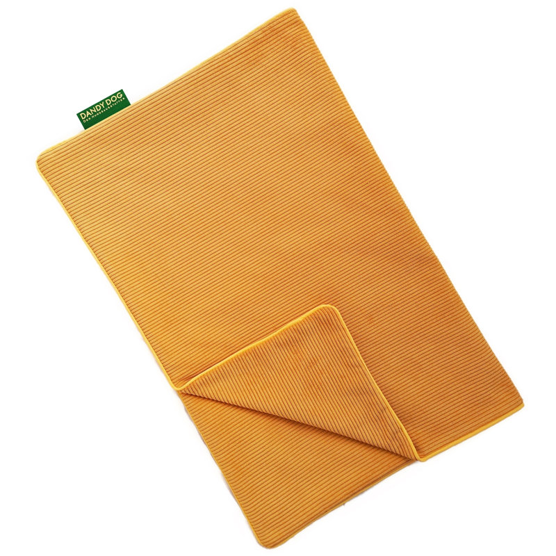 Pet Blanket, 100cm L x 80cm W, Yellow