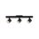 Arnold 3-Head Black LED Track Lights