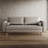 Bridgeview Leather Mid Century Modern Upholstered Square Arm Sofa or Loveseat-1911541065-1911478719