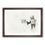 Robot Barcode by Banksy - Picture Frame Graphic Art Print-55762680-55762681