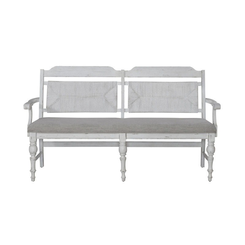 Chalita Linen Upholstered Dining Bench