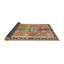 Tapis traditionnel rouge / noir / beige-1357214125