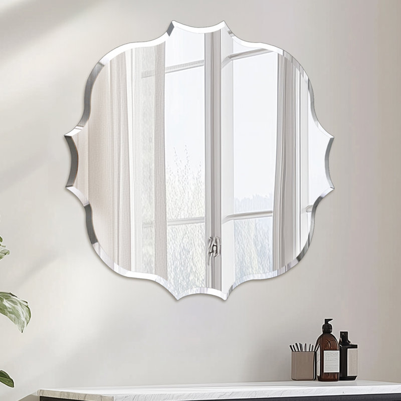Rithi Irregular Flat Wall Mirror, 60cm x 60cm