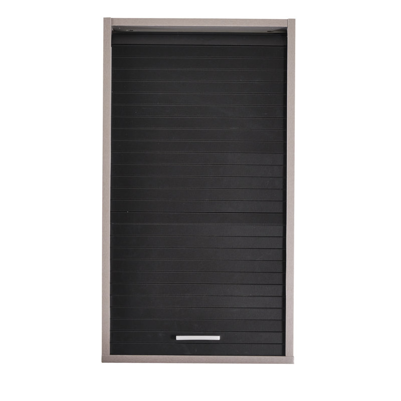 Atakan 72cm Kitchen Pantry, Aluminum/Black