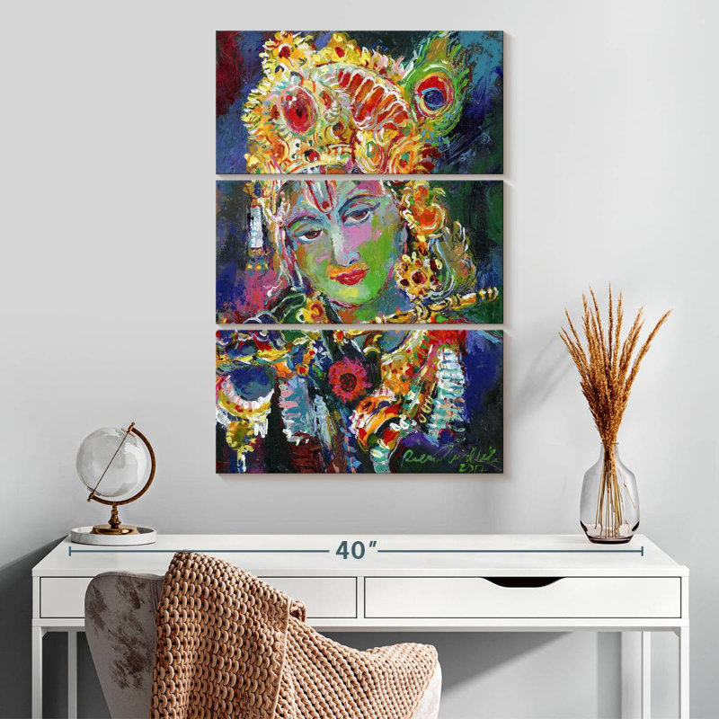 Adella Krishna, H 32 po x l 20 po
