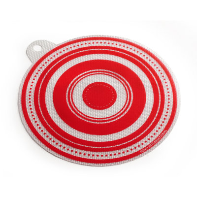 Ouvre-pots en silicone - Rouge