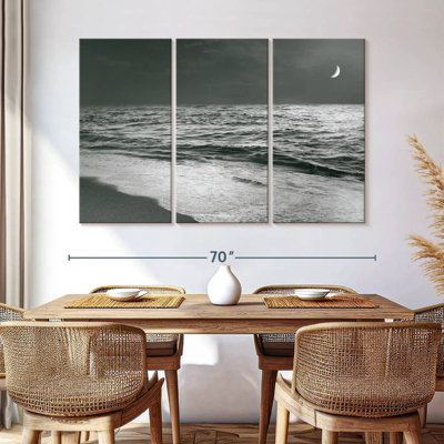 Gillard Moonrise Beach BW
